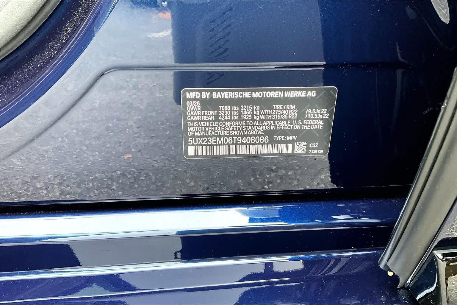 New 2026 Tanzanite Blue II Metallic BMW xDrive40i image 18
