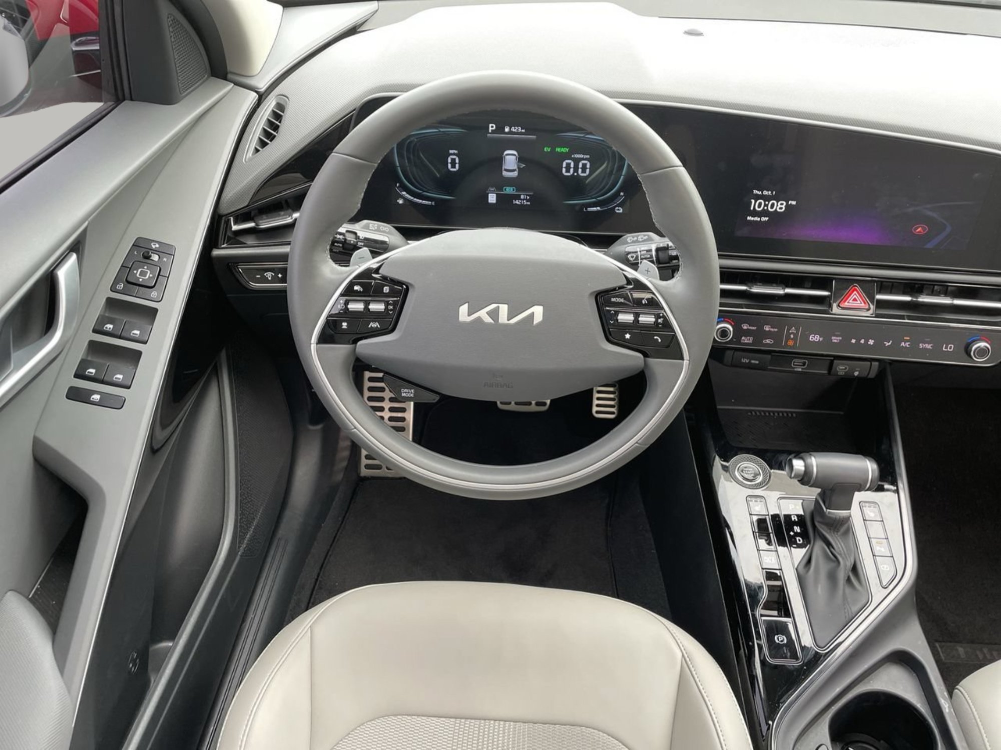 Used 2025 Runway Red Kia EX Touring image 10