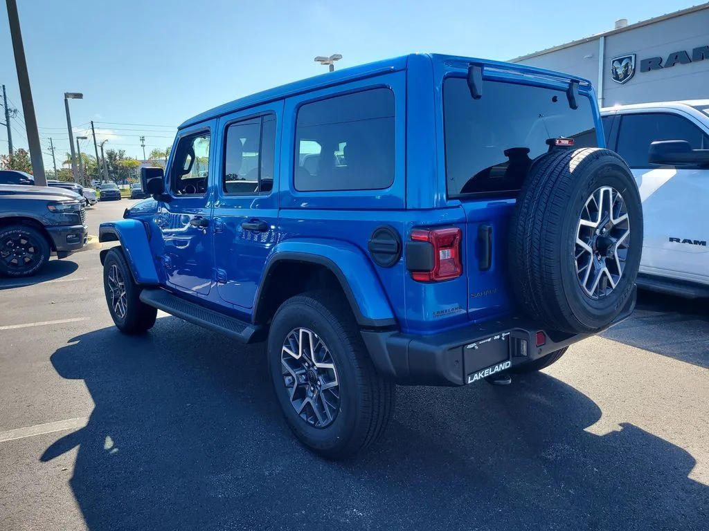 New 2026 Blue Jeep Sahara image 7