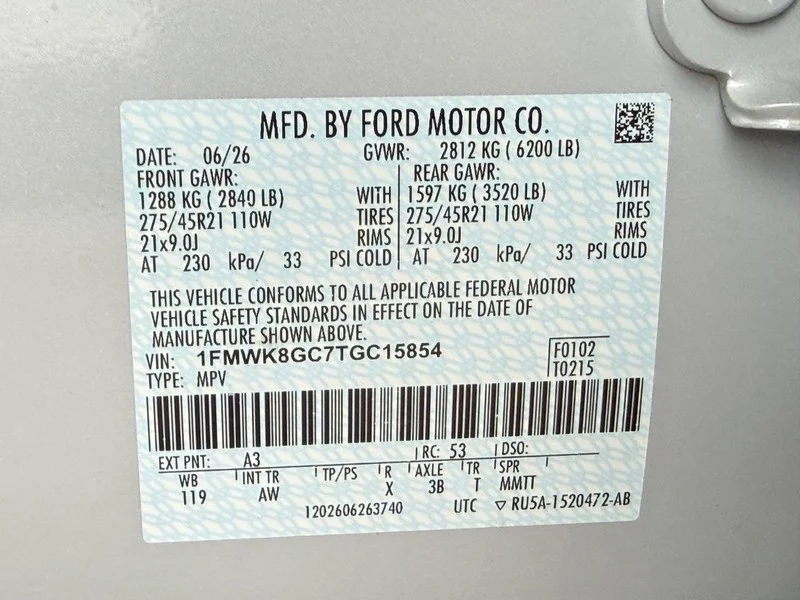 New 2026 Space White Metallic Ford ST 4WD image 22