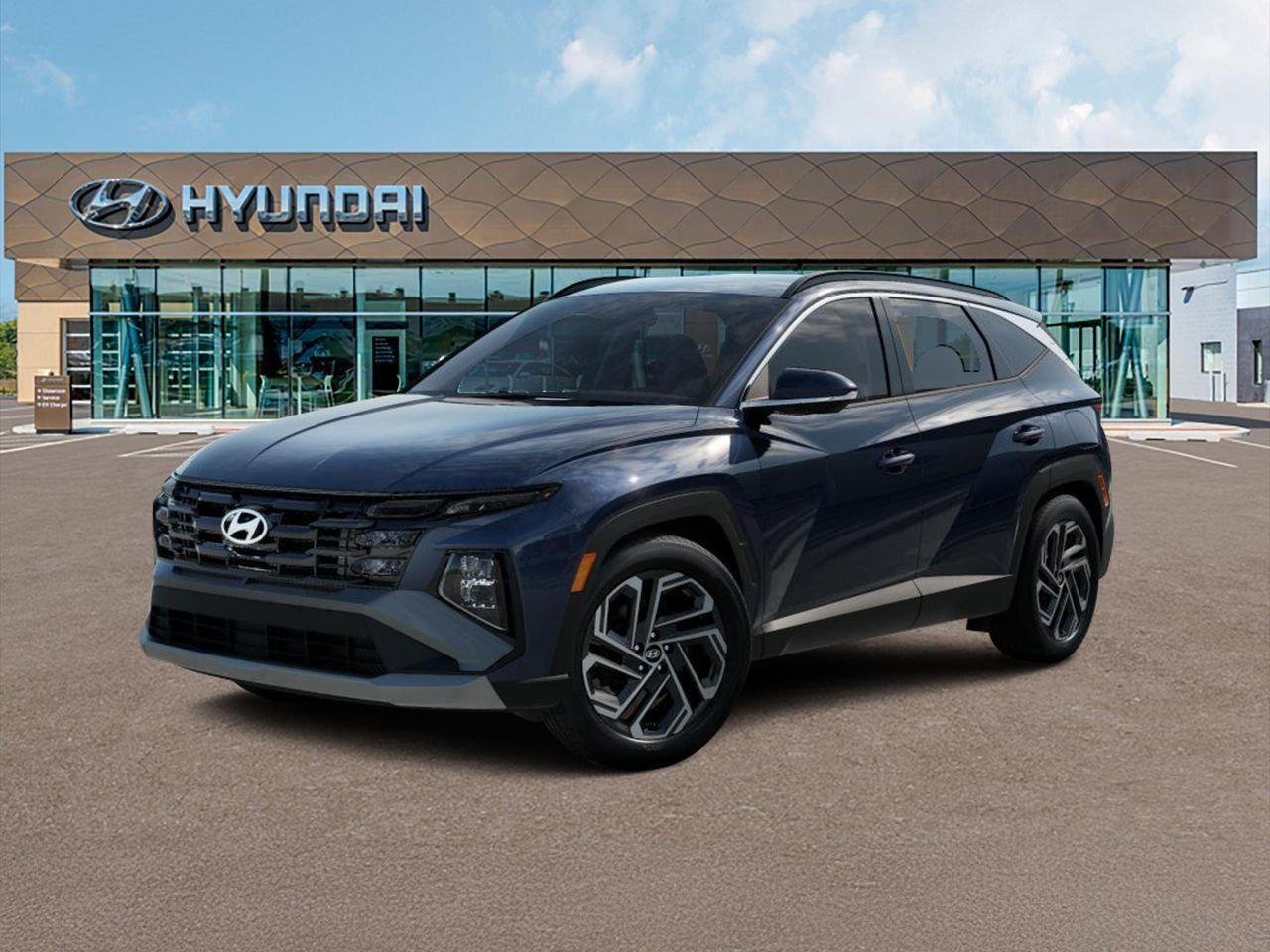 New 2026 Blue Hyundai SEL Plus AWD image 2