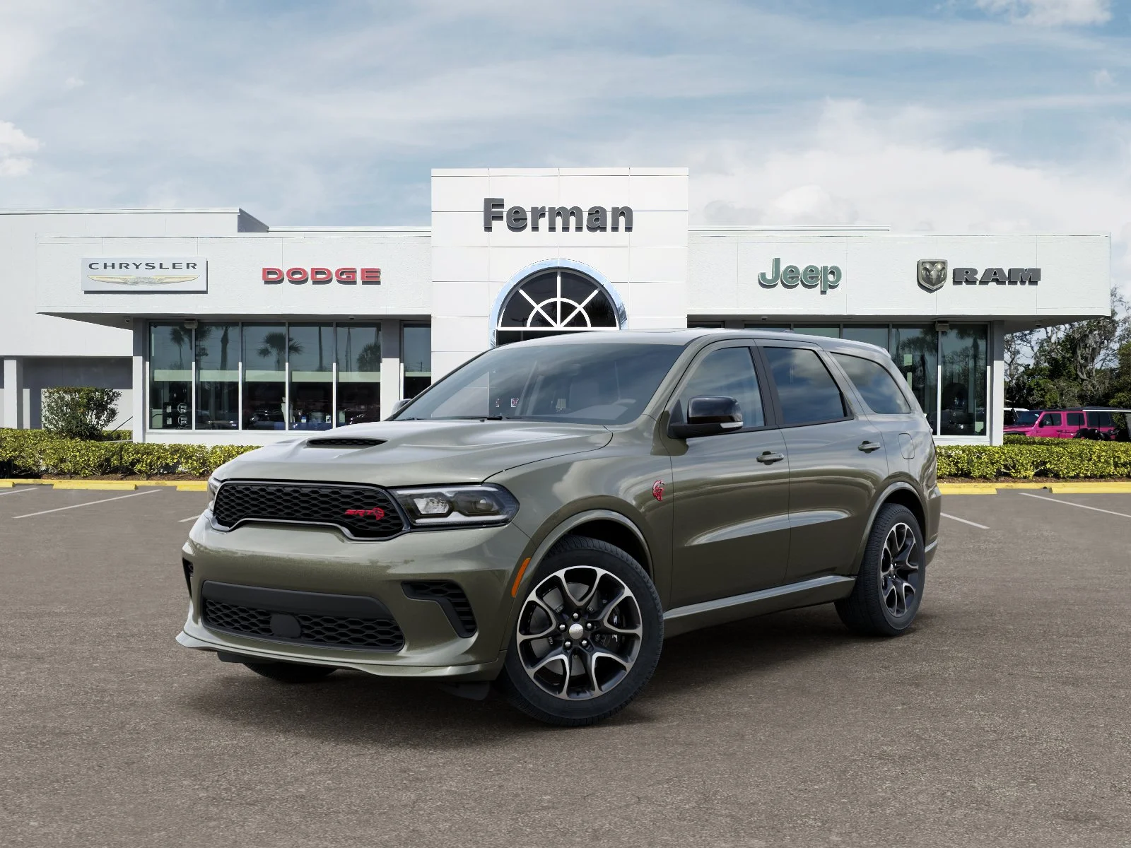 New 2026 Green Machine Exterior Paint Dodge SRT Hellcat image 2