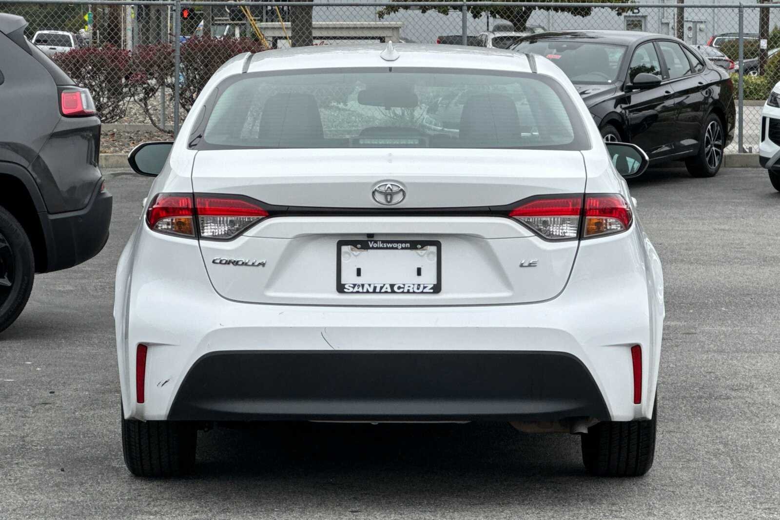 Used 2023 White Toyota LE image 5