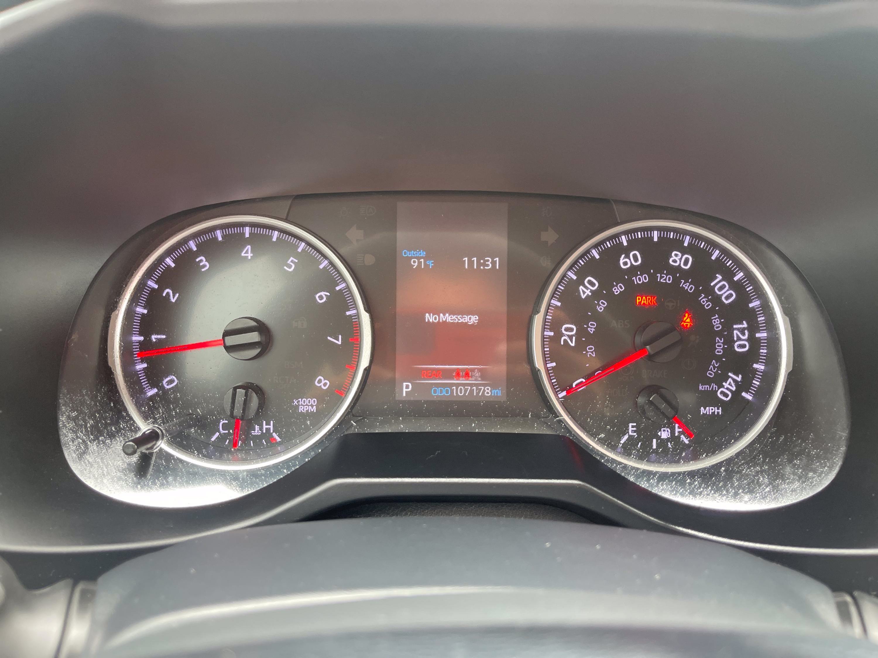 Used 2020 Midnight Black Metallic Toyota LE image 18