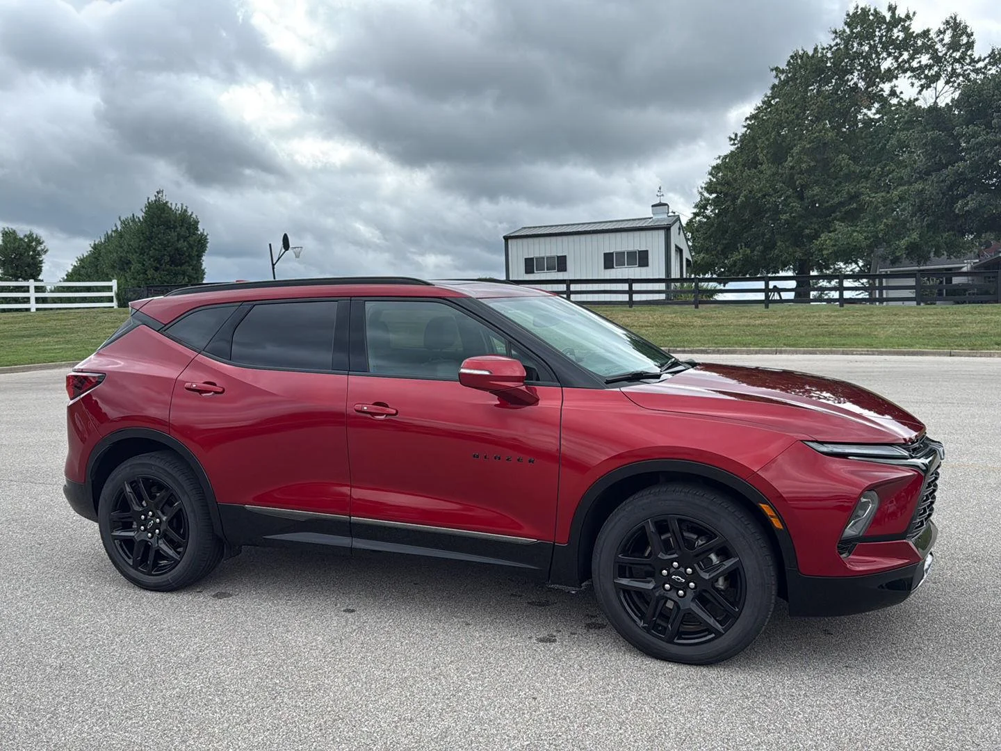 Used 2023 Radiant Red Tintcoat Chevrolet RS image 4