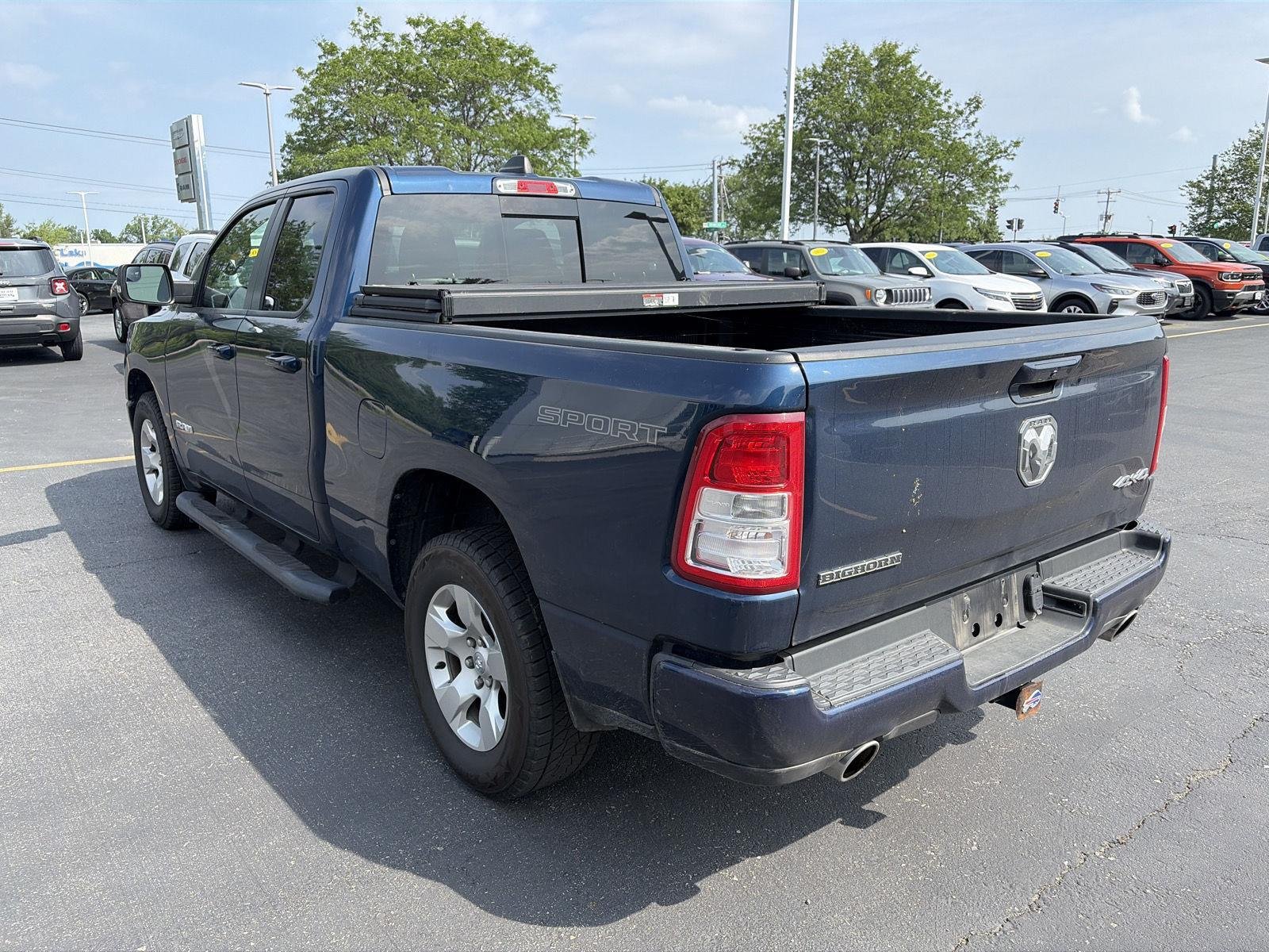 Used 2022 Patriot Blue Pearlcoat Ram Big Horn image 4