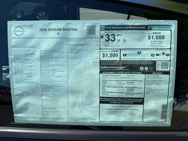 New 2026 Super Black Nissan S image 29