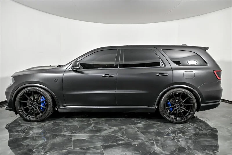 Used 2021 Destroyer Grey Clear Coat Dodge SRT Hellcat image 6