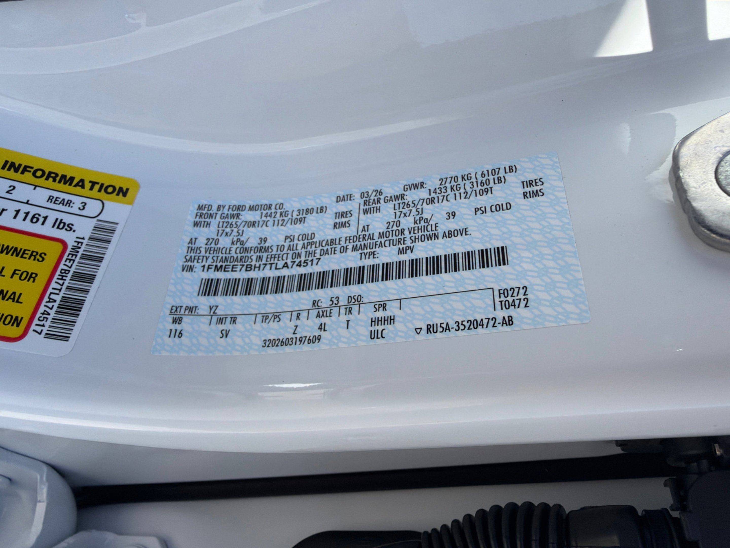 New 2026 Oxford White Ford Big Bend® image 32