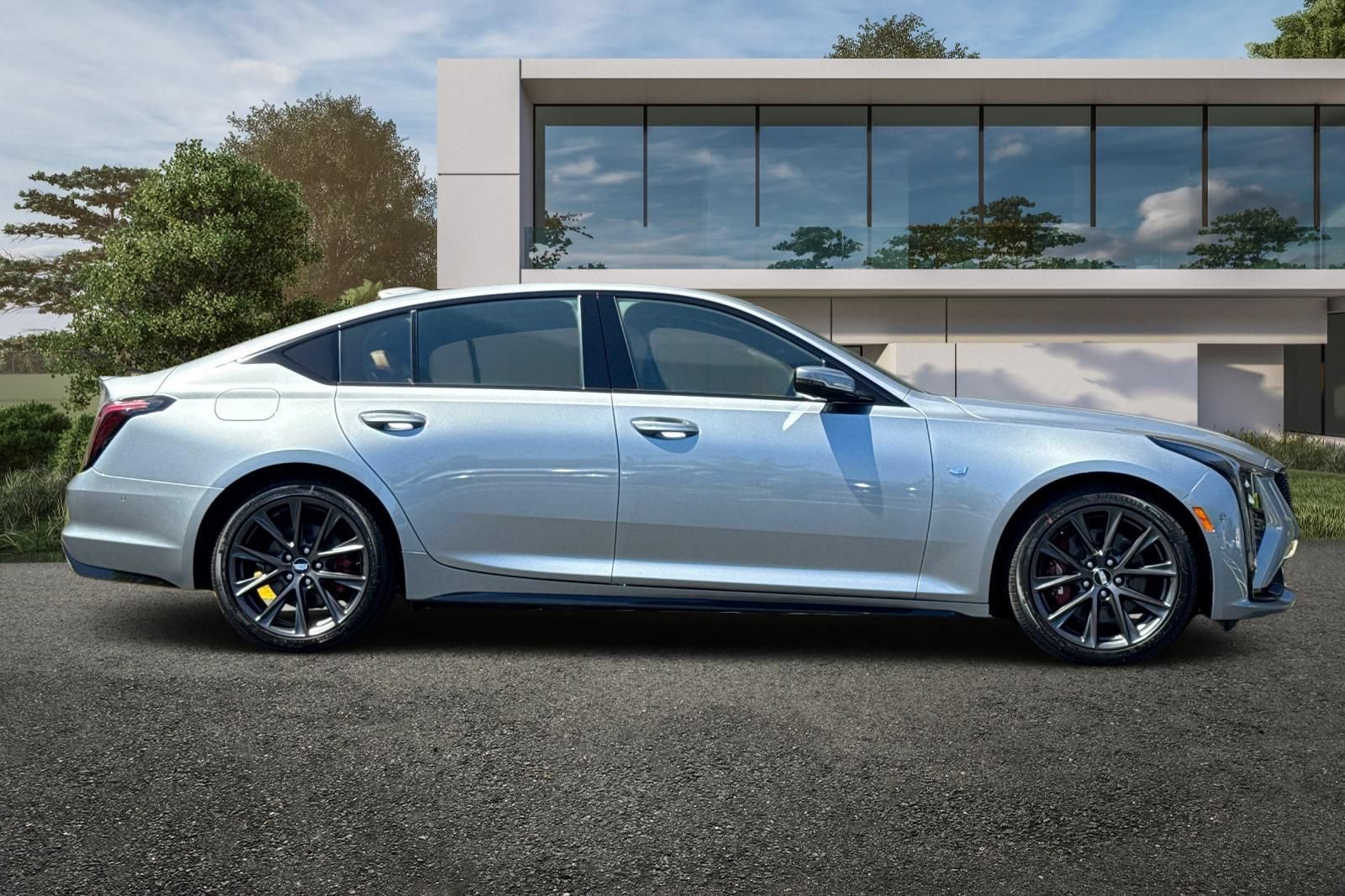 New 2026 Argent Silver Metallic Cadillac Sport image 3