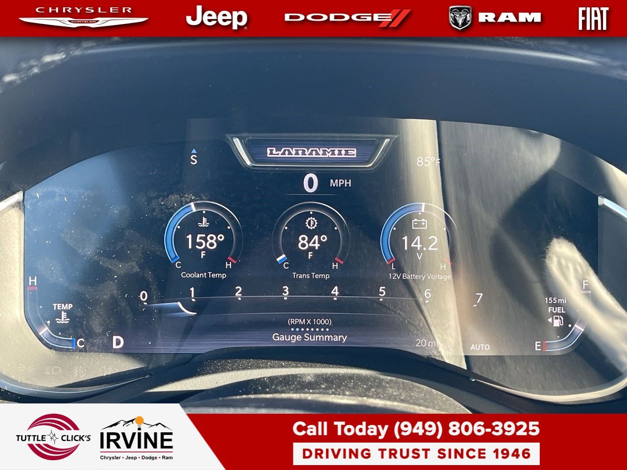 New 2026 Forged Blue Metallic Exterior Paint RAM Laramie image 24