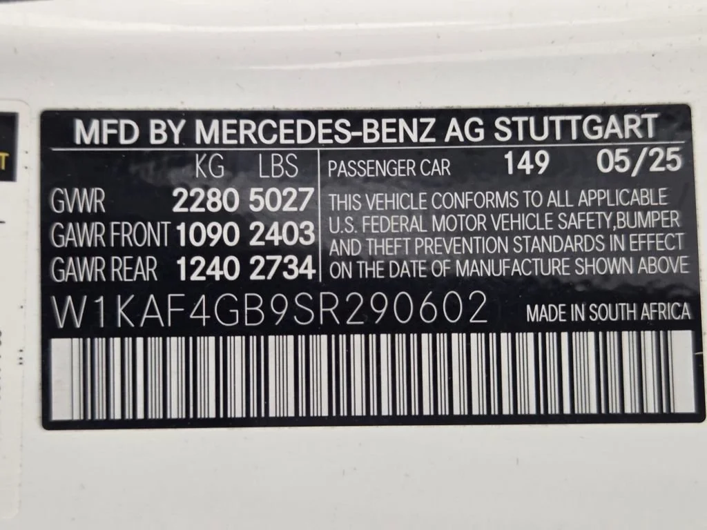 Used 2025 White Mercedes-Benz C 300 image 33