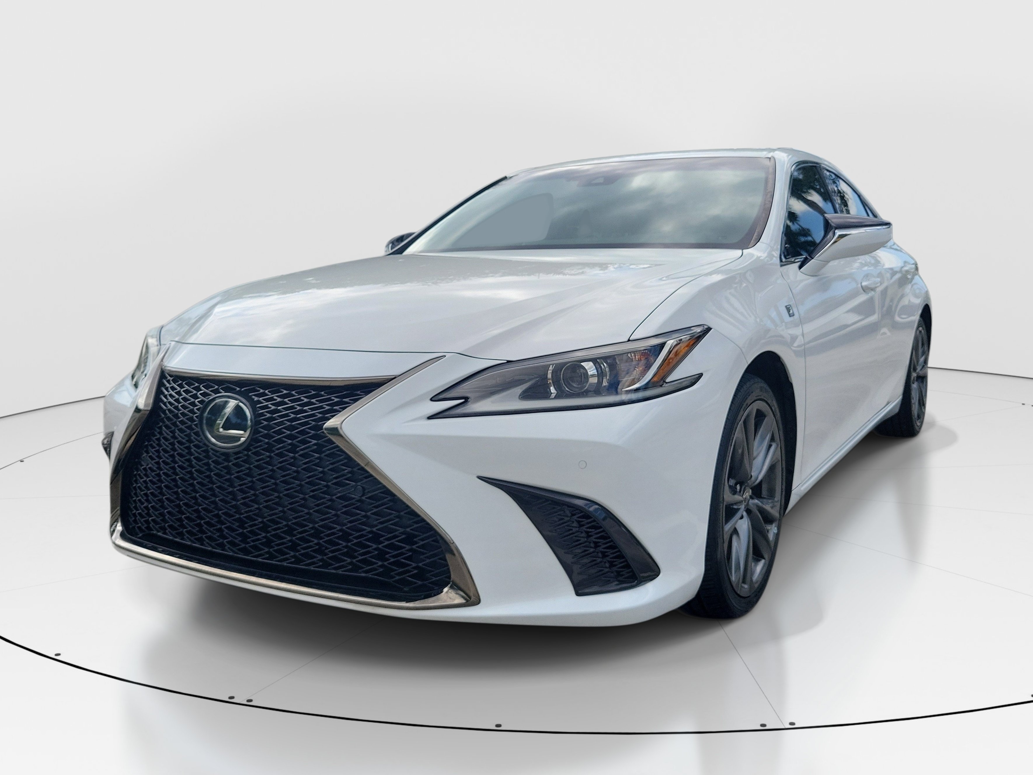Certified Used 2021 Ultra White Lexus 350 F Sport image 4