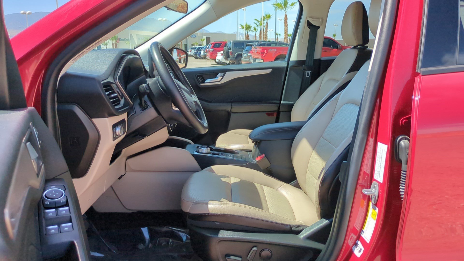 Used 2022 Red Metallic Ford SEL Plug-In Hybrid image 15