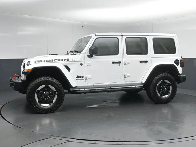 Certified Used 2019 White Jeep Unlimited Rubicon image 4