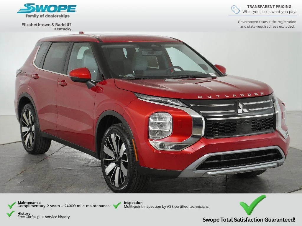 Used 2025 Red Diamond Mitsubishi SE image 1
