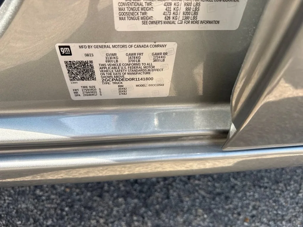 Used 2024 Sterling Gray Metallic Chevrolet RST image 39