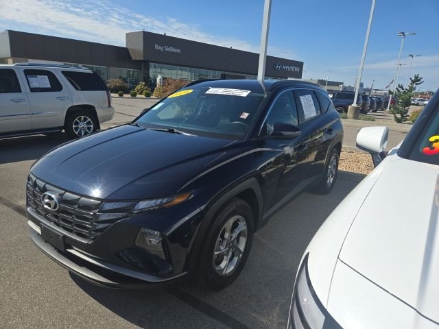 Certified Used 2024 Blue Hyundai SEL image 2