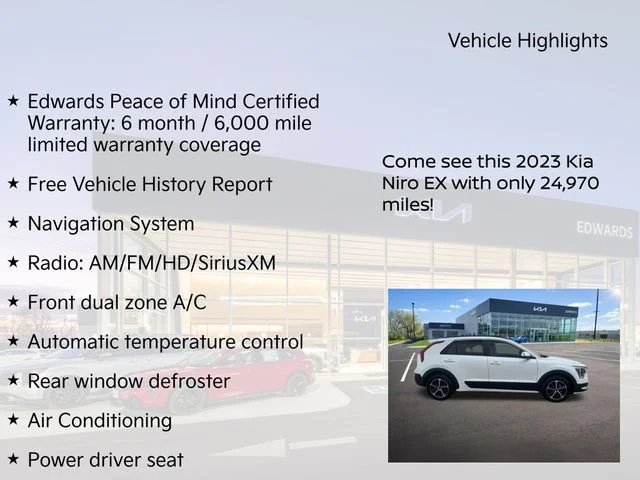 Certified Used 2023 White Kia EX image 11