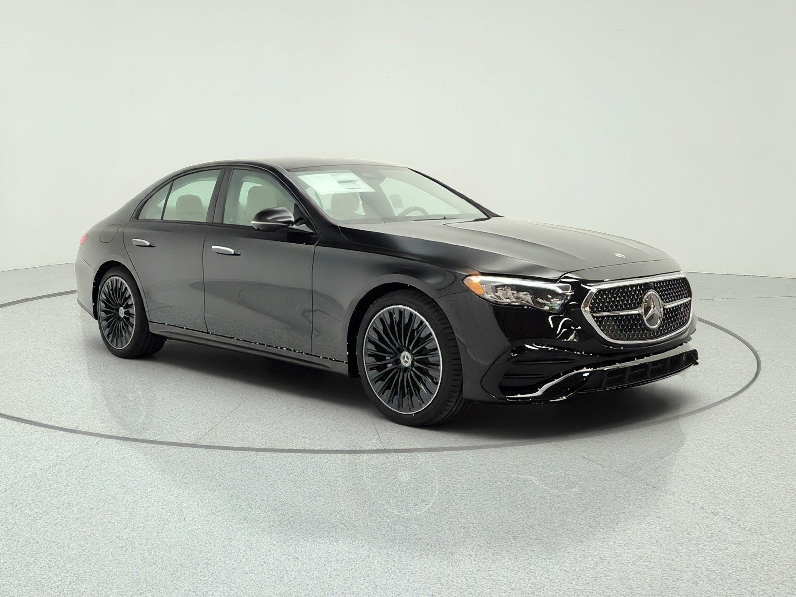 New 2026 Obsidian Black Metallic Mercedes-Benz E 350 RWD Sedan image 3