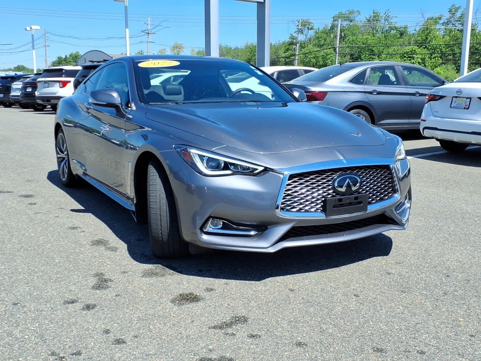 Used 2022 Graphite Shadow INFINITI PURE image 3
