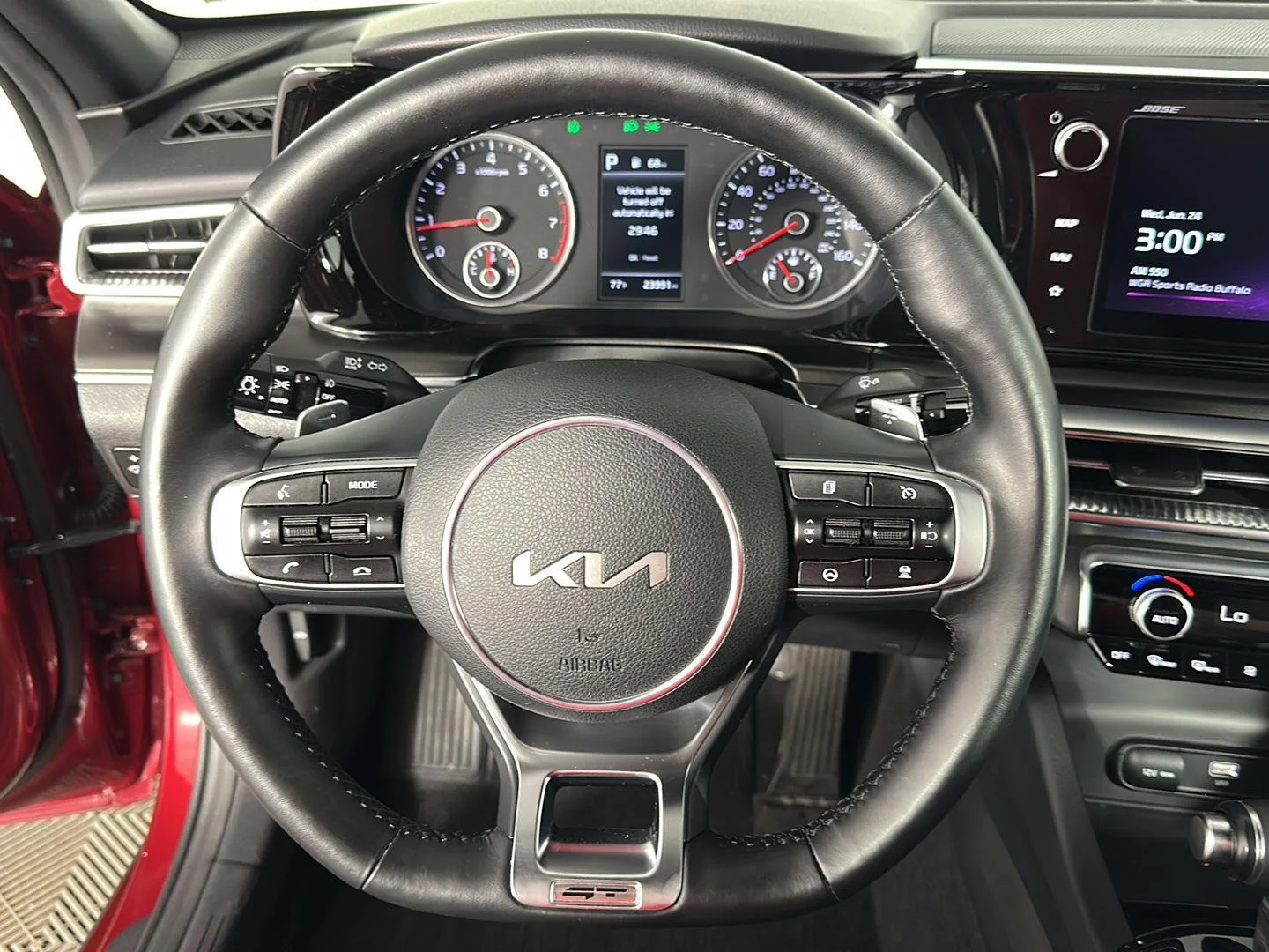 Used 2024 Passion Red Tintcoat Kia GT image 21