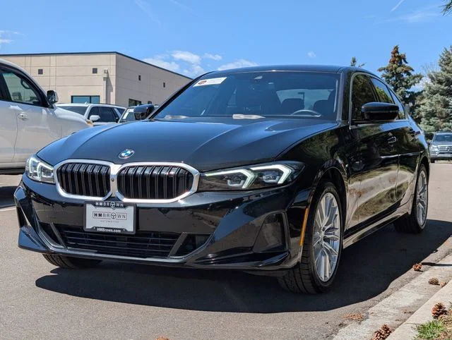 Used 2023 Black Sapphire Metallic BMW 330i xDrive image 5