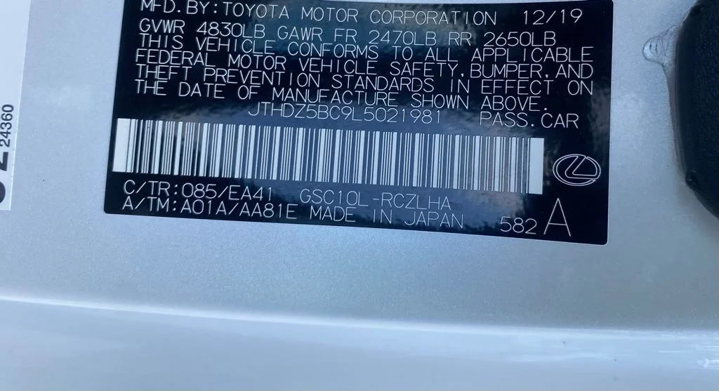 Used 2020 White Lexus 350 image 18