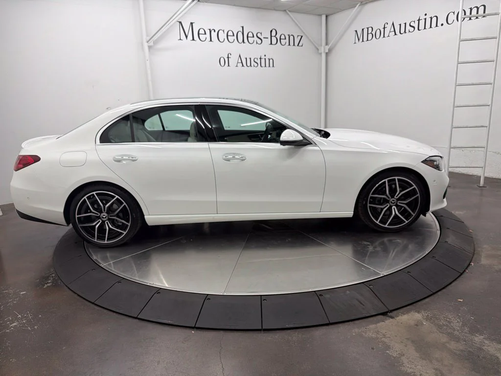 New 2027 White Mercedes-Benz C 300 image 8