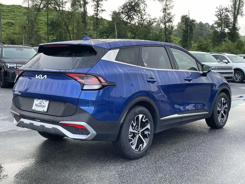 Used 2025 Sapphire Blue Kia EX image 30