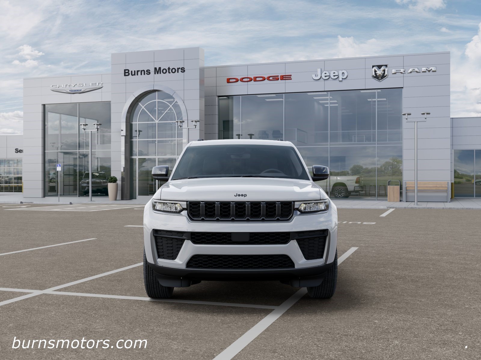 New 2026 Bright White Clear-Coat Exterior Paint Jeep Laredo Altitude image 6