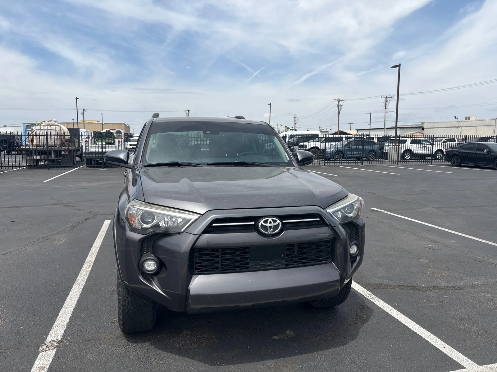 Used 2021 Magnetic Gray Metallic Toyota SR5 image 2