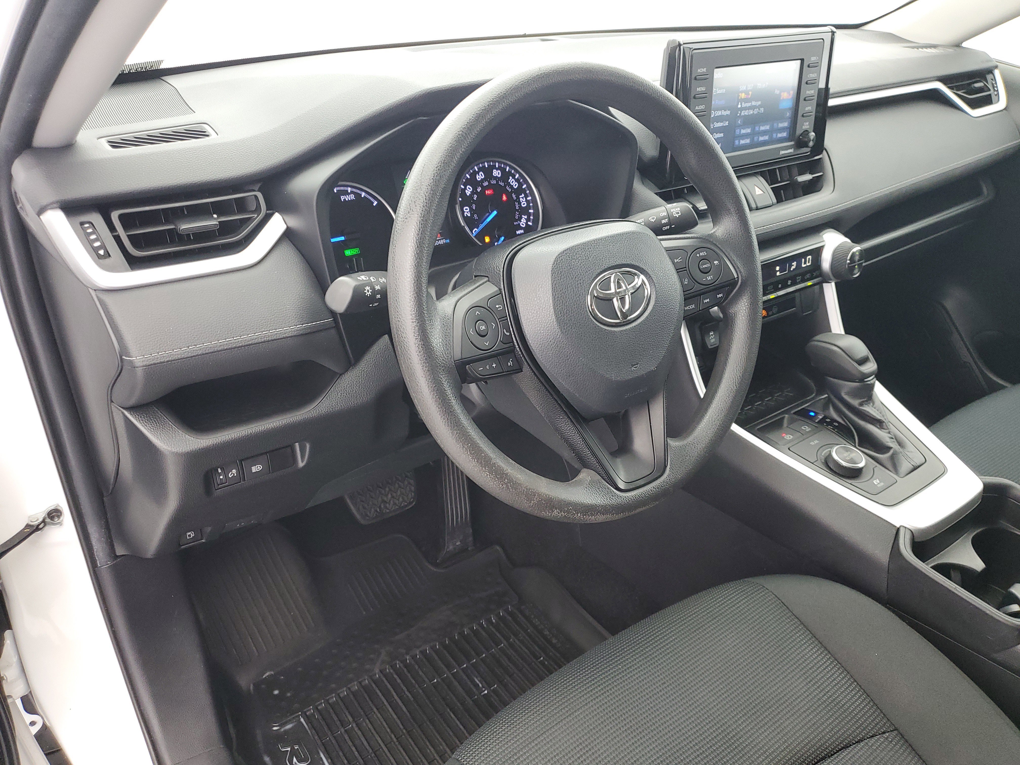 Used 2021 Super White Toyota LE image 17