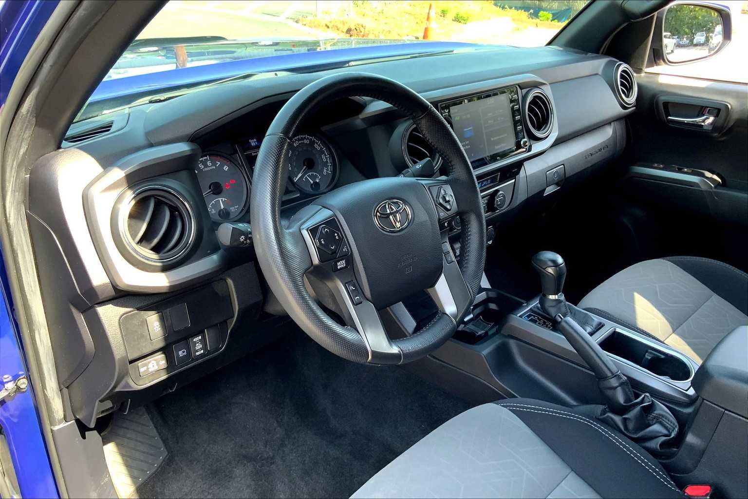Used 2022 Blue Crush Metallic Toyota TRD Off Road image 16