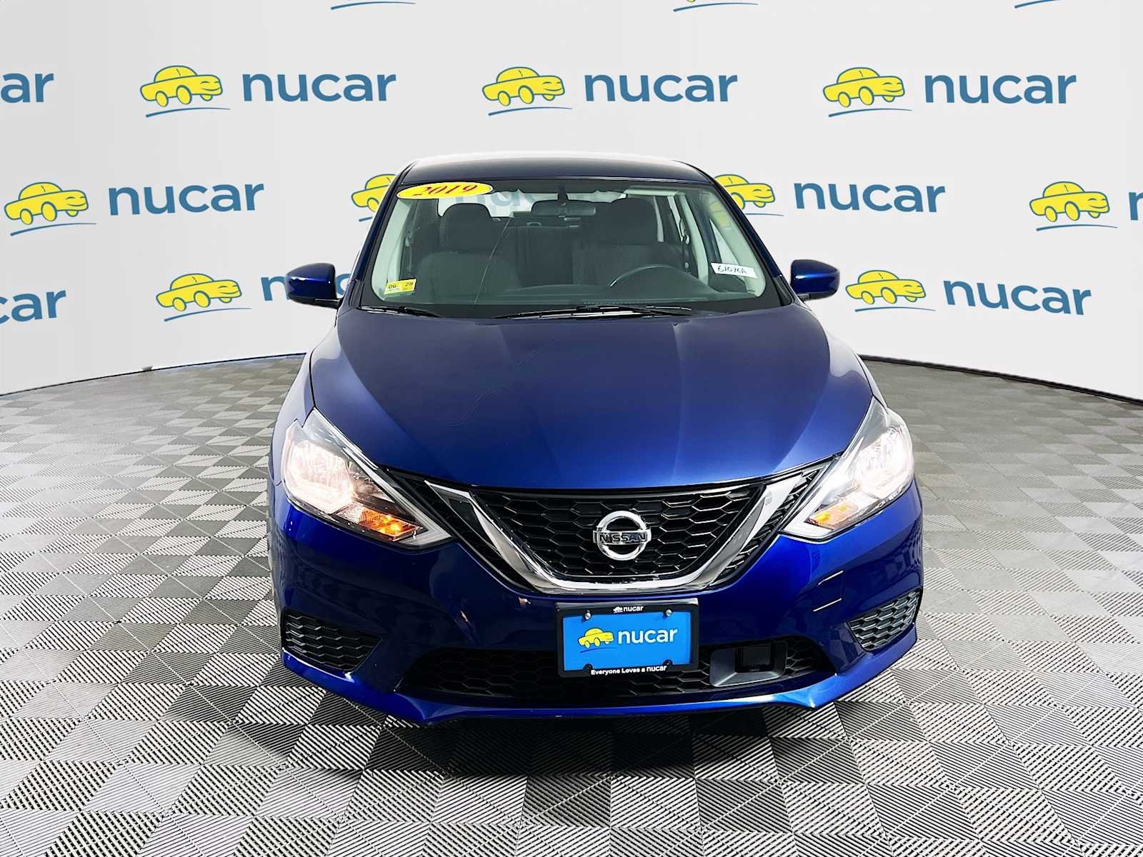 Used 2019 Deep Blue Pearl Nissan S image 2