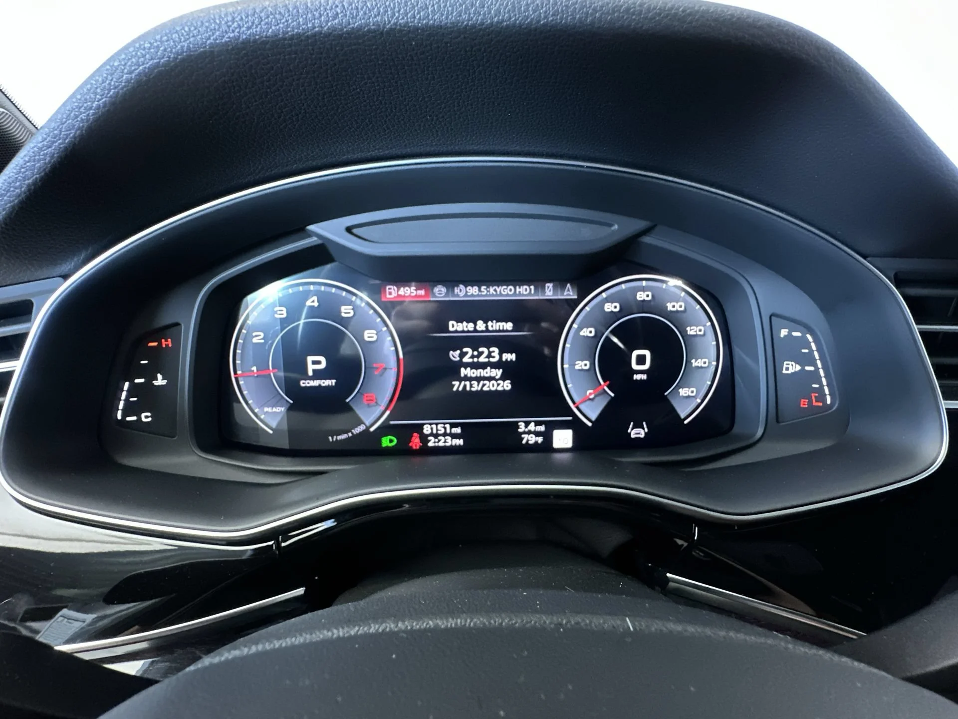 Used 2025 Mythos Black Metallic Audi Premium Plus image 18