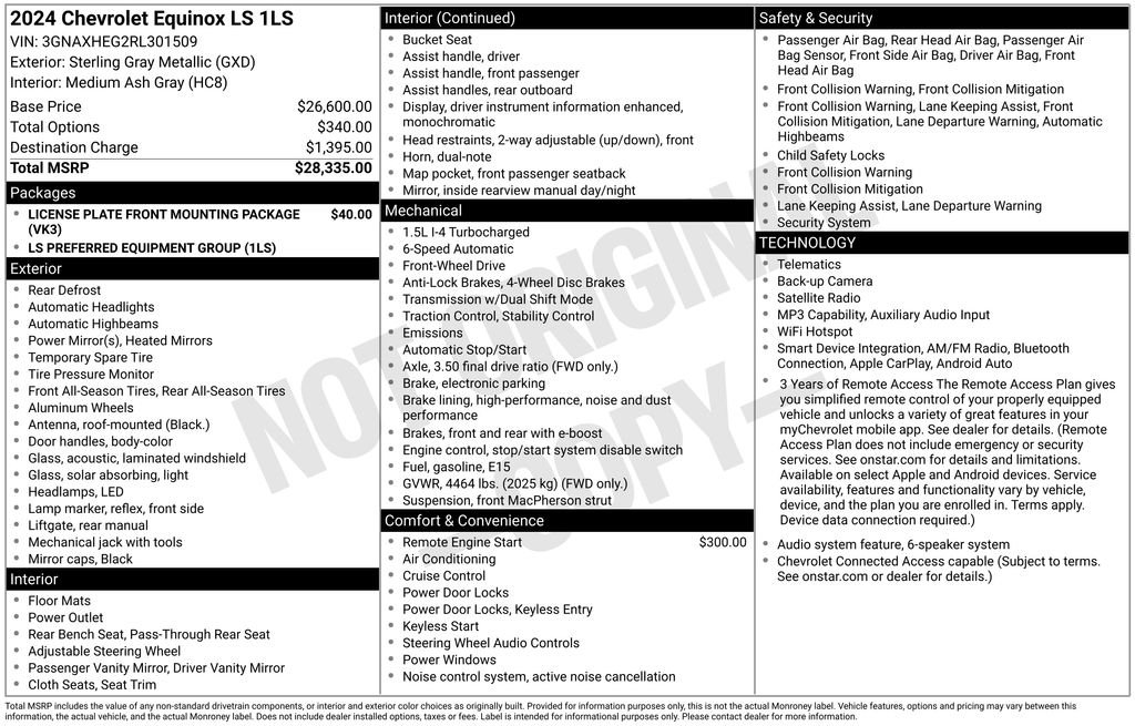 Used 2024 Gray Chevrolet LS image 51