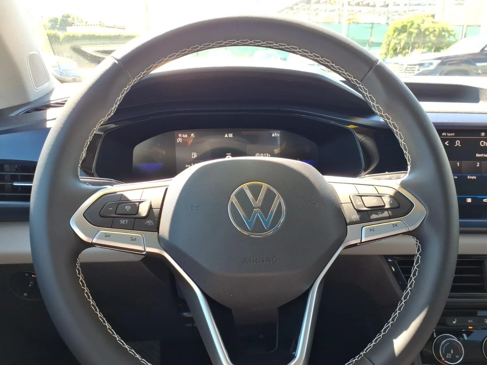 Certified Used 2023 Deep Black Pearl Volkswagen SE image 24