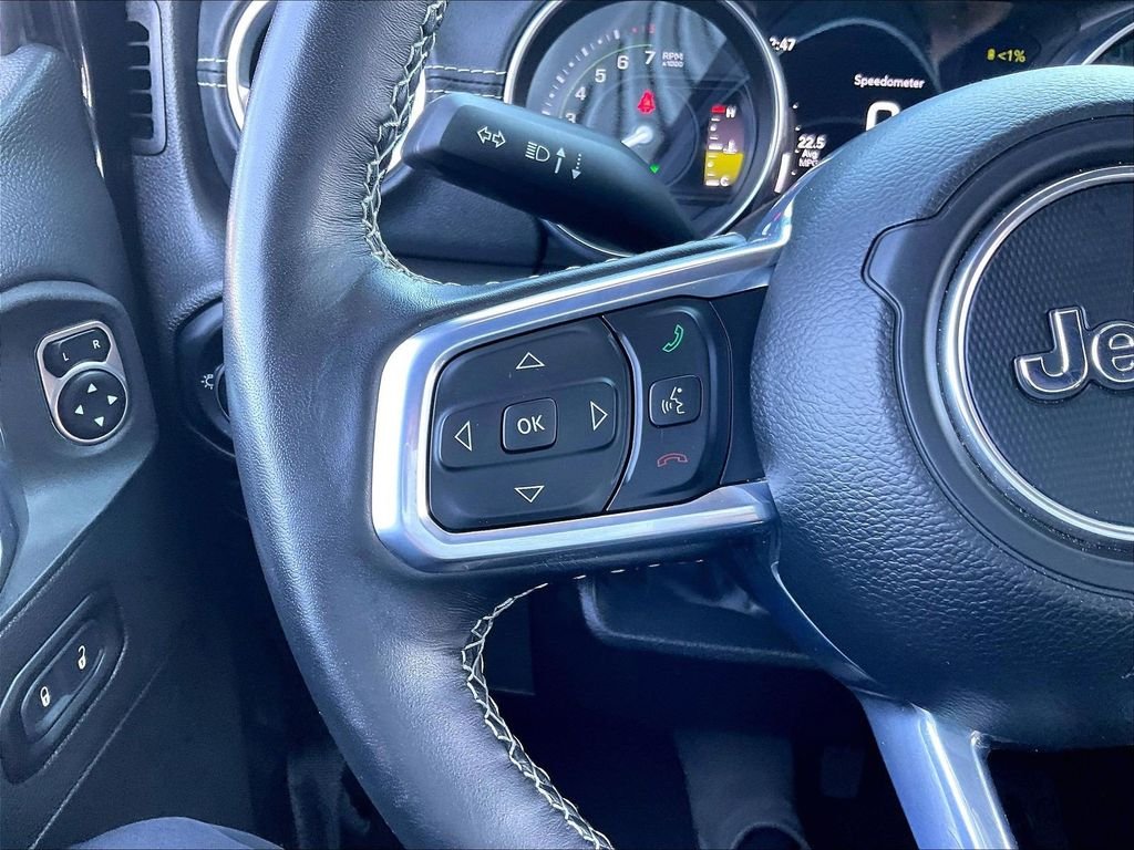 Used 2023 Black Jeep Sahara 4xe image 23