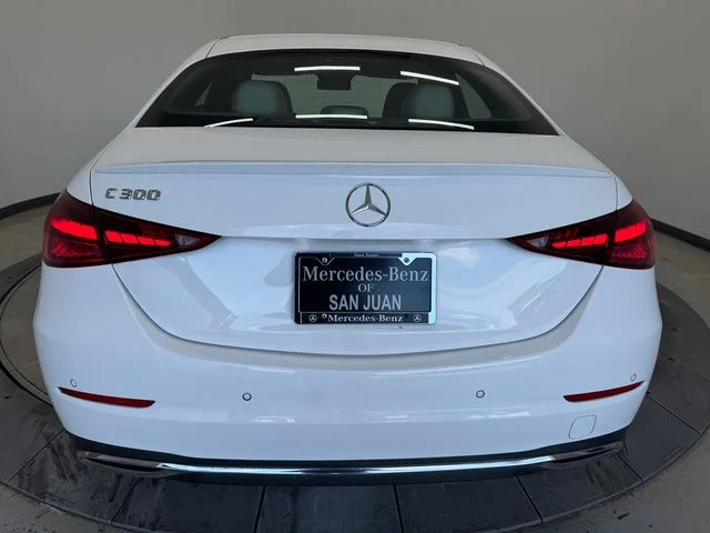 Certified Used 2023 Polar White Mercedes-Benz C 300 image 11