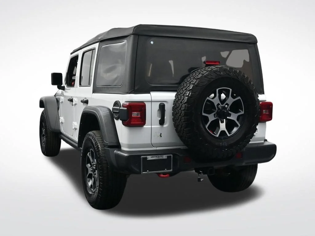 Used 2021 White Jeep Unlimited Rubicon image 9
