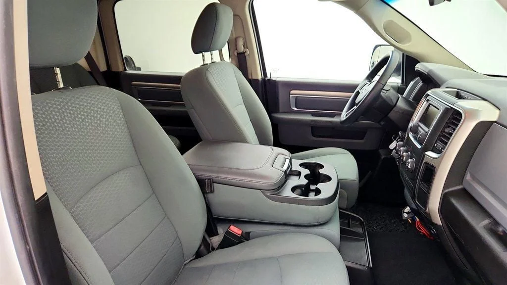 Used 2019 Bright White Clearcoat Ram SLT 4x4 Crew Cab 5