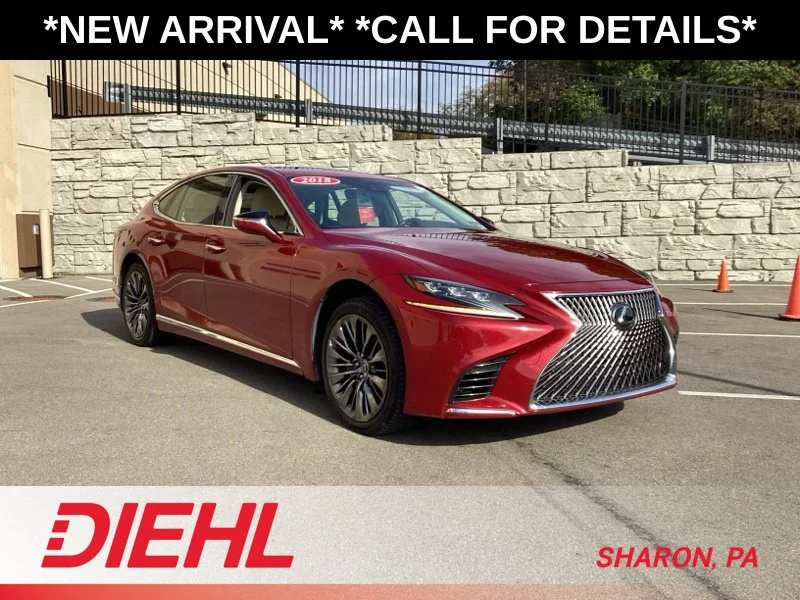 Used 2018 Red Lexus 500 Base image 1