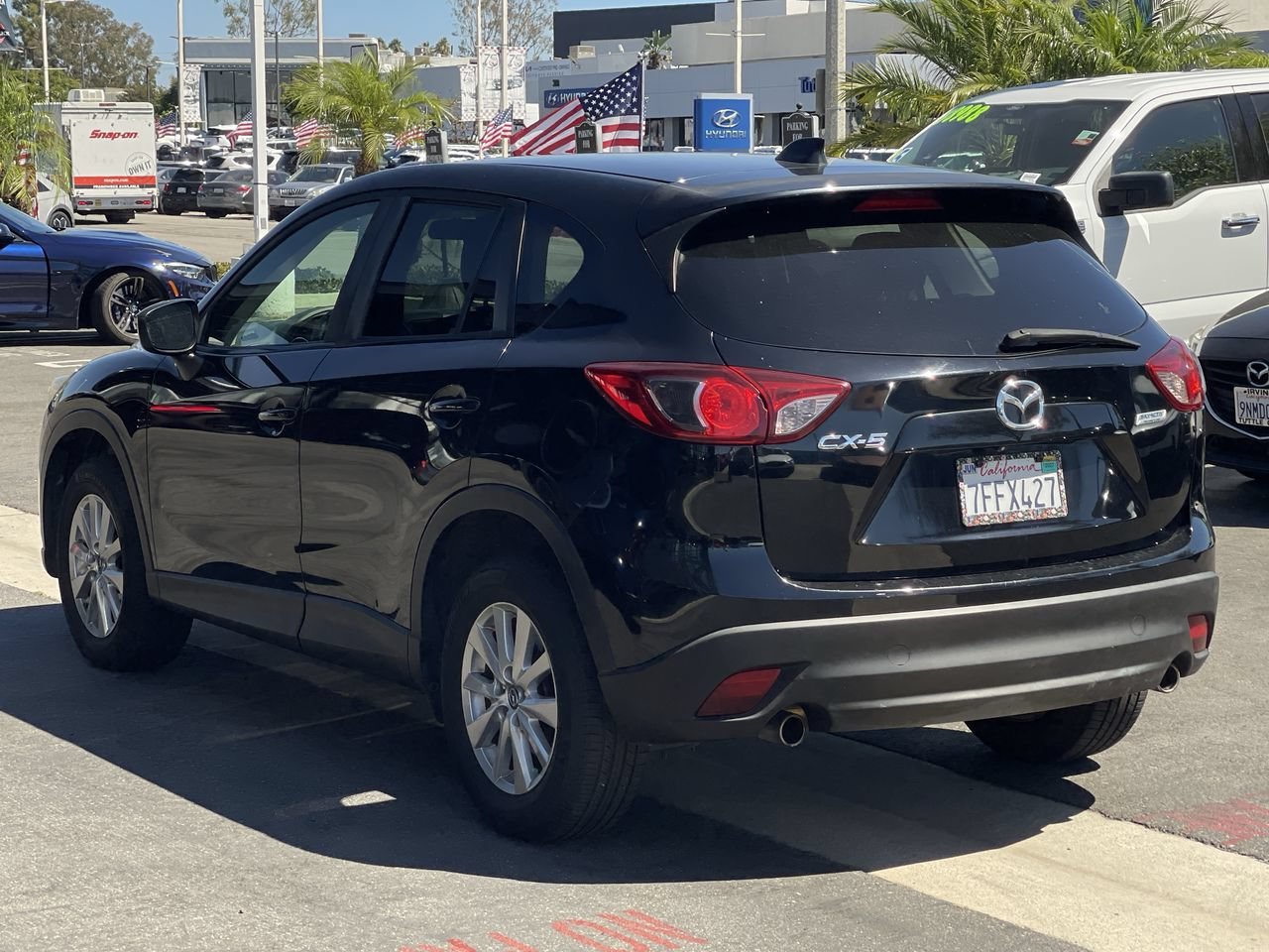 Used 2015 Jet Black Mica Mazda Touring image 3