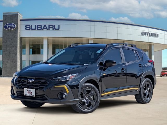 Certified Used 2024 Black Subaru Sport image 1