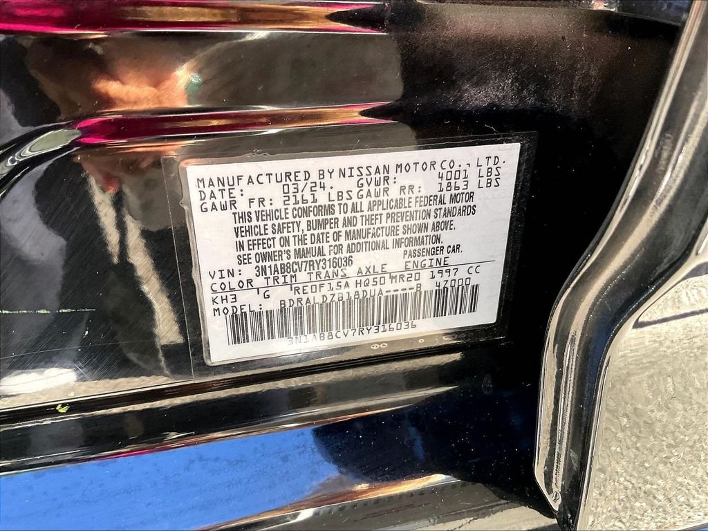 Certified Used 2024 Black Nissan SV image 35