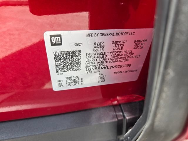 Used 2024 Radiant Red Tintcoat Chevrolet RST image 19