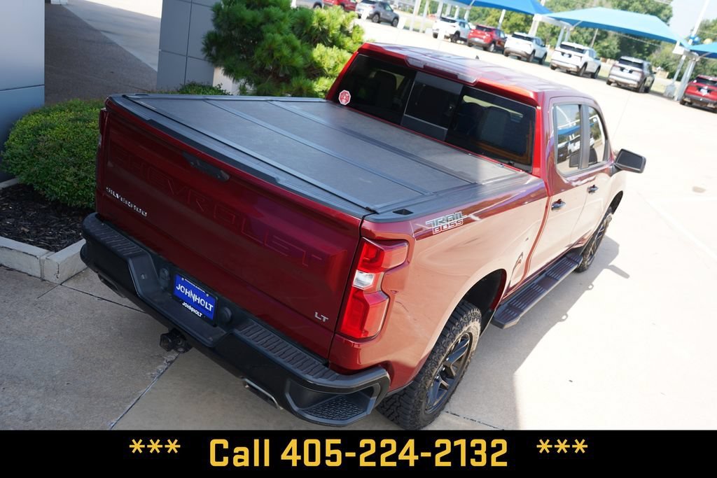 Used 2021 CHERRY RED TINTCOAT Chevrolet LT Trail Boss image 17