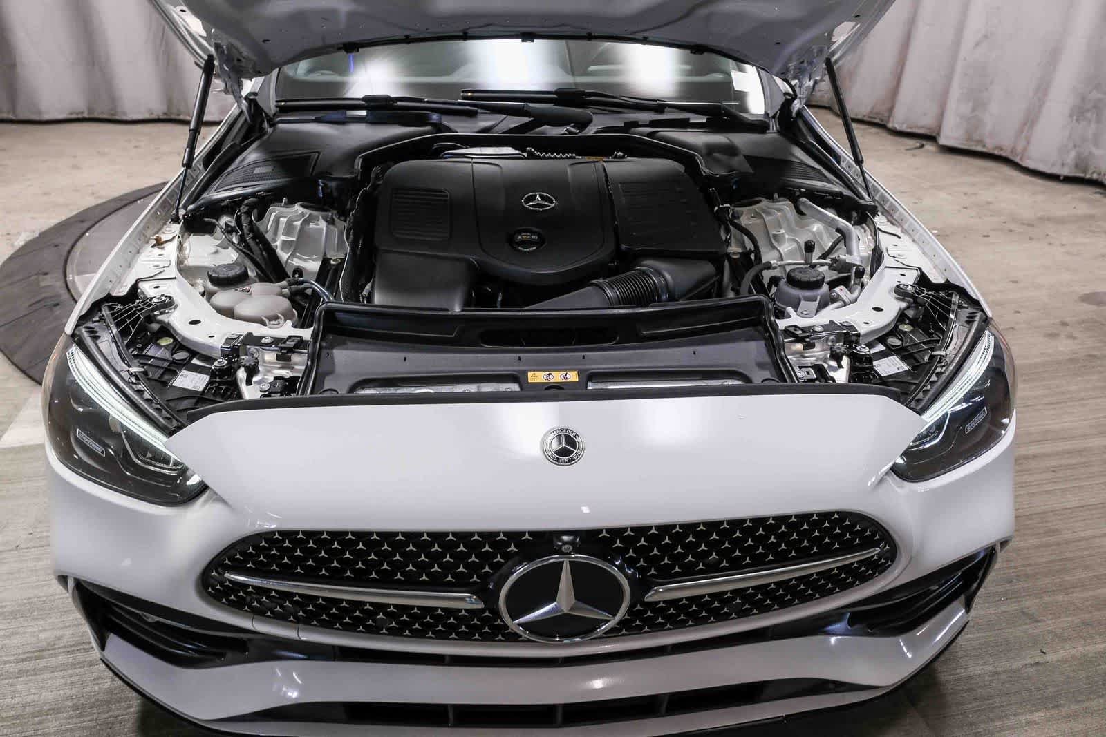 Certified Used 2022 Polar White Mercedes-Benz C 300 image 33