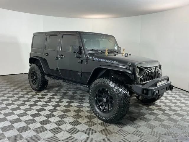 Used 2012 Black Jeep Unlimited Rubicon image 3